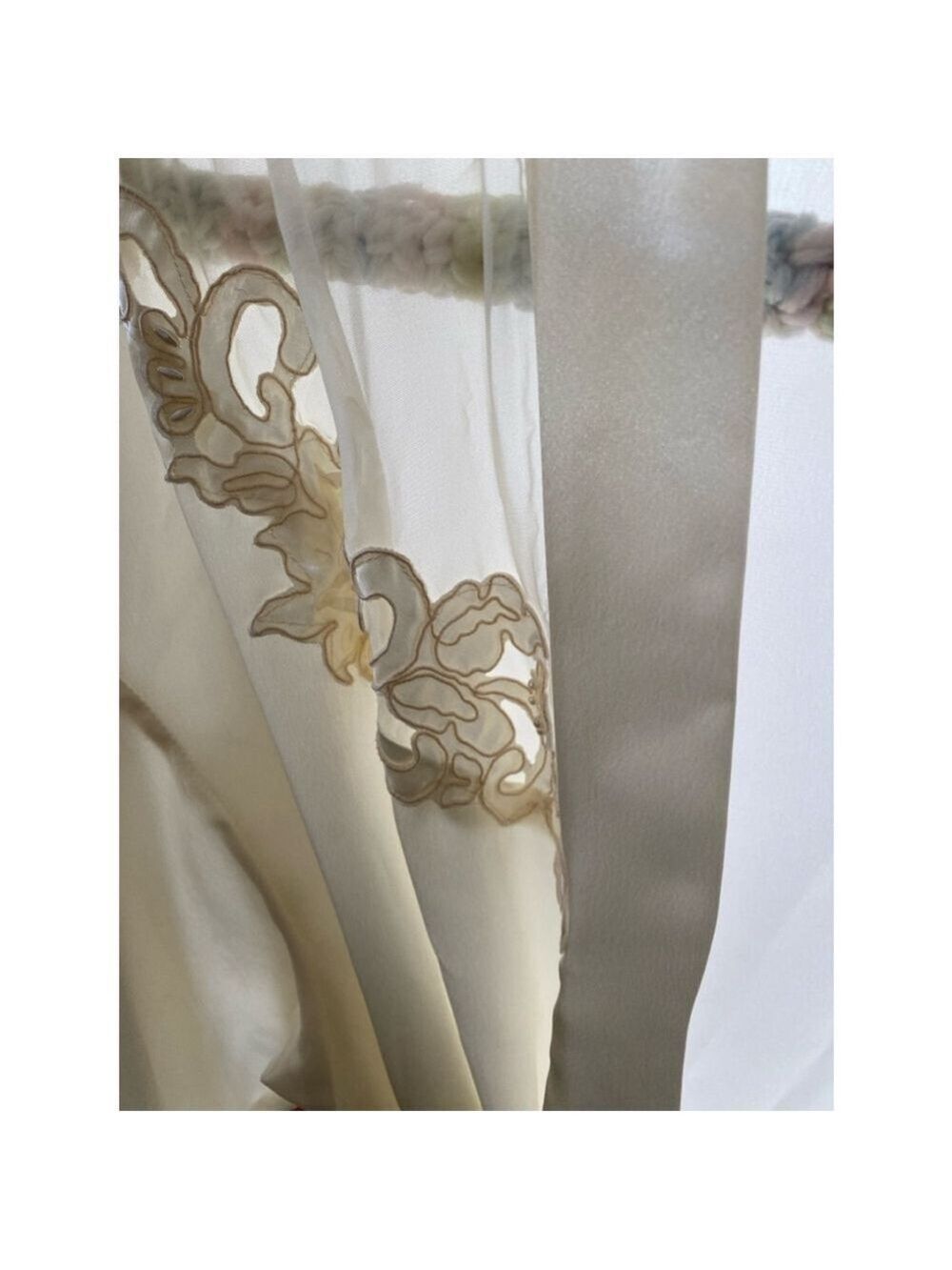 Women's Bali Studio Robe Large Ivory - Picture 3 of 6